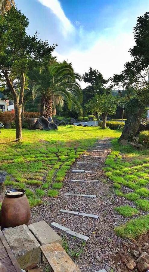 סאוגוויפו Jeju Land Pension מראה חיצוני תמונה