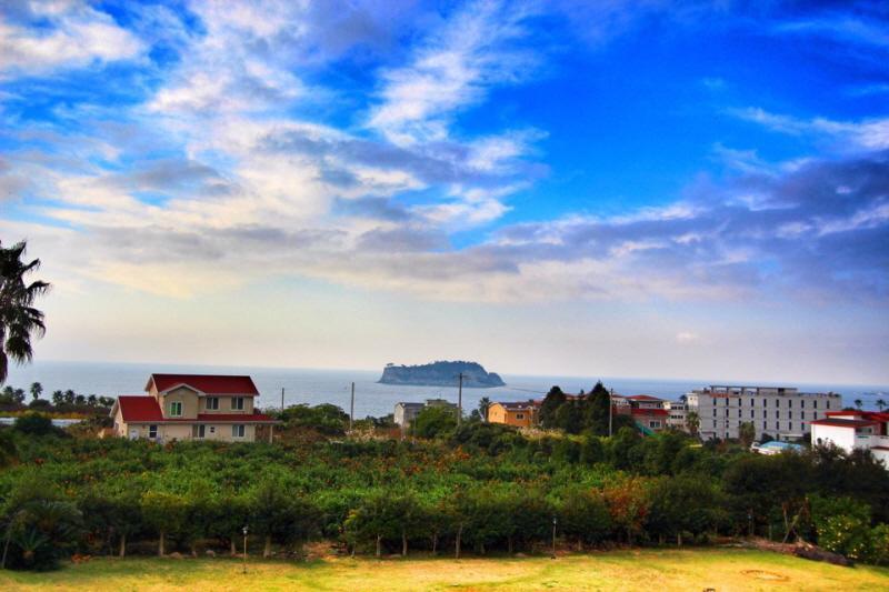 סאוגוויפו Jeju Land Pension מראה חיצוני תמונה